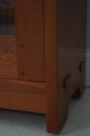 71668: STICKLEY Cherry 1 Door Mission Style Bookca
