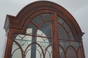 71541: HENREDON Dome Top Mahogany China Cabinet