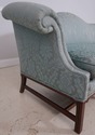 71661: HANCOCK & MOORE Damask Upholstered Chippend