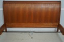 71667: STICKLEY King Size Cherry Sleigh Bed