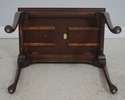 71605: KINDEL Oxford Mahogany Queen Anne Tea Table