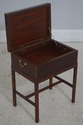 L71056: BAKER Inlaid Mahogany Flip Top Box Stand