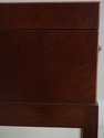 L71056: BAKER Inlaid Mahogany Flip Top Box Stand