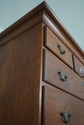 L71621: DR DIMES Cherry Flat Top 2 Piece Highboy