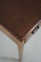 L71196: English Yew Wood Custom Made 3 Drawer Dres