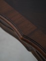 L70755: Pair KARGES French Louis XV Walnut End Tab