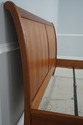71667: STICKLEY King Size Cherry Sleigh Bed
