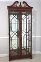 71652: KARGES Beveled Glass Chippendale Mahogany C