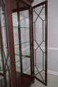 71652: KARGES Beveled Glass Chippendale Mahogany C