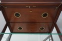71652: KARGES Beveled Glass Chippendale Mahogany C