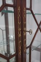 71652: KARGES Beveled Glass Chippendale Mahogany C