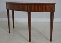 L71201: ETHAN ALLEN Federal Inlaid Mahogany Consol