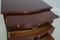 L70213: Pair BAKER 3 Drawer Mahogany Nightstands