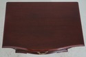 L70213: Pair BAKER 3 Drawer Mahogany Nightstands