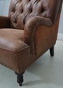 62893: PIER ONE Tufted Lounge Chair and Matching O