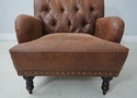 62893: PIER ONE Tufted Lounge Chair and Matching O