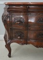 L62842EC: Italian Marble Top Commode Chest w. Carv