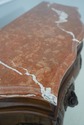 L62842EC: Italian Marble Top Commode Chest w. Carv