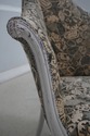 62957EC: Pair Hollywood Regency Custom Upholstered