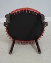 62956EC: Vintage Eagle Carved Arms Chair w. New Up