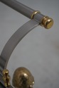 66977: Regency Style Brass & Steel Tea Cart Desser