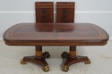 L65411: MAITLAND SMITH Neoclassical Mahogany Dinin