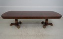 L65411: MAITLAND SMITH Neoclassical Mahogany Dinin