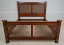 66084: STICKLEY California King Mission Oak Bed