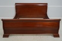 66248: STICKLEY King Size Mahogany Sleigh Bed