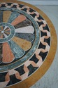 66959: Stunning Italian Pietra Dura Marble Round C