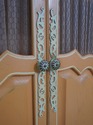 71632: Italian Paint Decorated 2 Door Armoire 1 Of