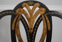 71709: LOUSA BRAGA Paint Decorated Shield Back Arm