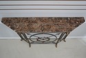 L71694: MAITLAND SMITH French Empire Marble Top St