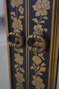 70937: EJ VICTOR Chinoiserie Eglomise Mirror Door 