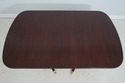 L71404: HENKEL HARRIS Mahogany Double Pedestal Din