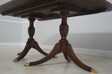 L71404: HENKEL HARRIS Mahogany Double Pedestal Din