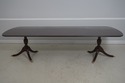 L71404: HENKEL HARRIS Mahogany Double Pedestal Din