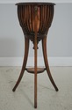 L71685: Adams Style Inlaid Mahogany Planter w. Cop