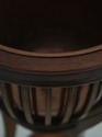 L71685: Adams Style Inlaid Mahogany Planter w. Cop