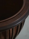 L71685: Adams Style Inlaid Mahogany Planter w. Cop