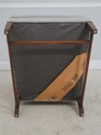 71674: DREXEL Chippendale Mahogany Wing Back Loung