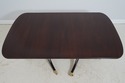 L70904: STICKLEY Mahogany Double Pedestal Dining T