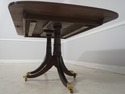 L70904: STICKLEY Mahogany Double Pedestal Dining T