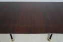 L70904: STICKLEY Mahogany Double Pedestal Dining T