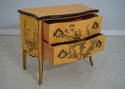 63003EC: BAKER Chinoiserie Paint Decorated 2 Drawe