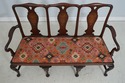 F62995EC: Antique Inlaid Mahogany Queen Anne Style