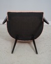 F62980EC: Mid Century Modern Spoon Back Upholstery