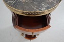 L63051EC: MAITLAND SMITH Round Marble Top Inlaid N