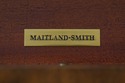 L71035: MAITLAND SMITH Inlaid Mahogany Sheraton Si