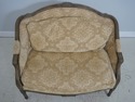 71658: HARDEN French Louis XVI Loveseat & Ottoman